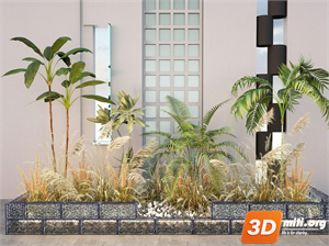 Mini Garden Skp Files 